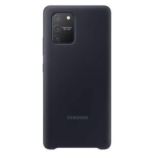 Samsung szilikontok rugalmas gél tok Samsung Galaxy S10 Lite fekete (EF-PG770TBEGEU)