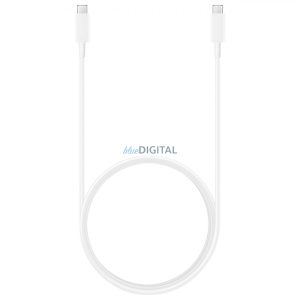 Samsung kábel USB-C - USB-C 5A 480Mbps 1.8m fehér (EP-DX510JWEGEU)