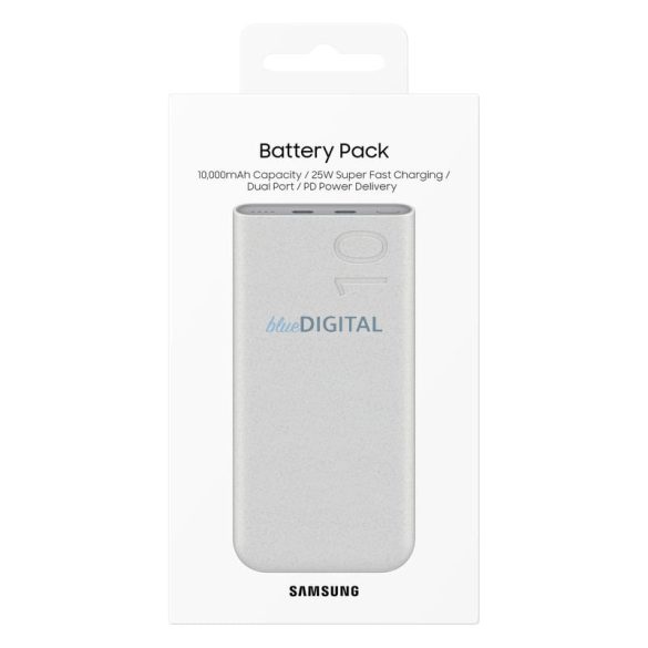 Powerbank Samsung EB-P3400XUE FastCharge 2x USB-C 25W 10000mAh - bézs színben