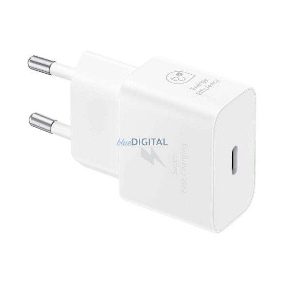 Samsung EP-T2510XWEGEU 25W SFC GaN fali töltő USB-C kábel - fehér