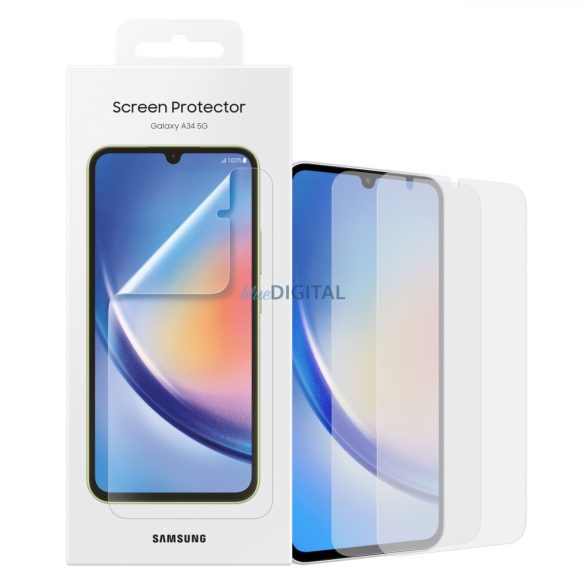 Samsung 2x képernyővédő fólia Samsung Galaxy A34 5G (EF-UA346CTEGWW)