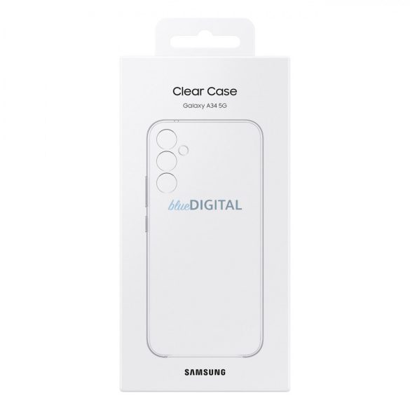 Samsung Clear Cover Samsung Galaxy A34 5G zselés tok átlátszó (EF-QA346CTEGWW)