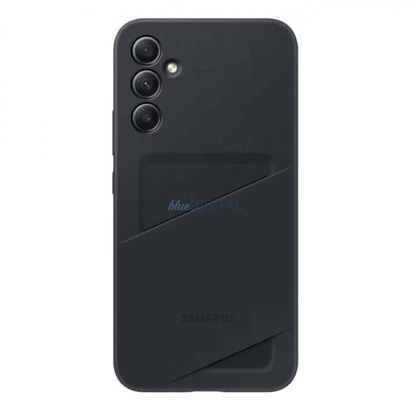Samsung Slot Cover Samsung Galaxy A34 5G Tok kártyatartóval fekete (EF-OA346TBEGWW)