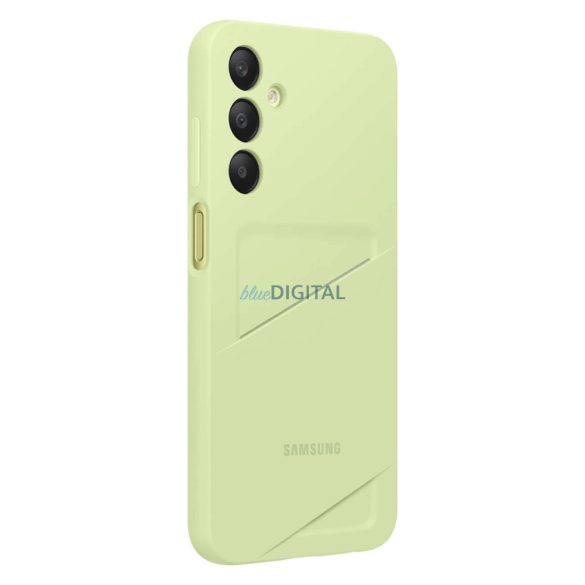 Kártyatartós tok EF-OA256TMEGWW kártya foglalat Samsung Galaxy A25 5G - zöld