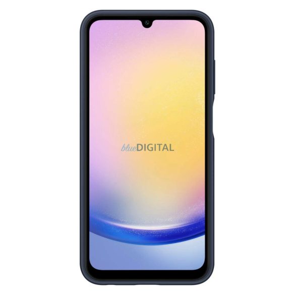 Kártyatartós tok EF-OA256TBEGWW kártyatartóval Samsung Galaxy A25 5G - fekete és kék