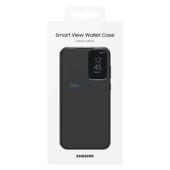 Samsung EF-ZA356CBEGWW Smart View Wallet flipes tok Samsung Galaxy A35 - fekete