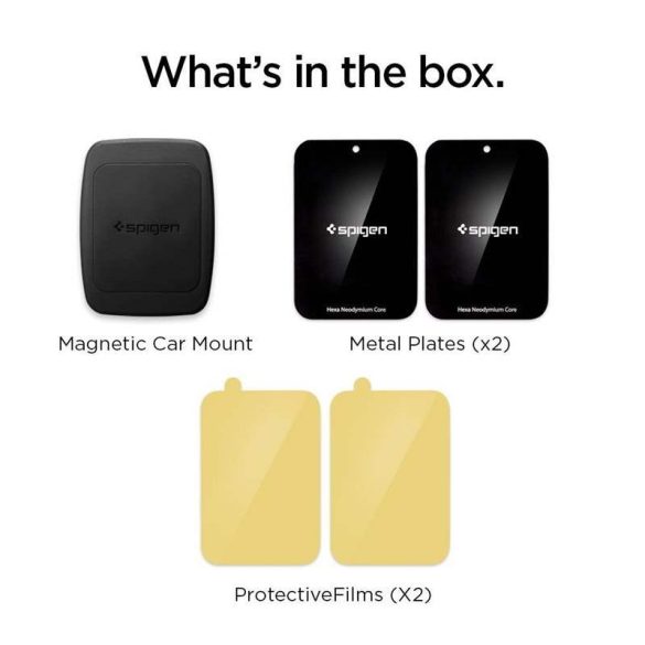 SPIGEN H12 SZELLŐZŐNYÍLÁS MAGNETIC CAR tartóval telefon tok telefontok