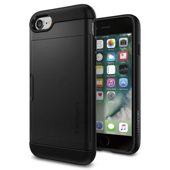 Spigen Slim Armor tok iPhone 7/8 fekete