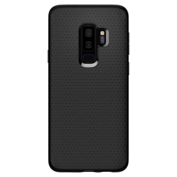 Spigen Liquid Air Armor telefon tok Samsung Galaxy S9 Plus G965 fekete telefon tok telefontok