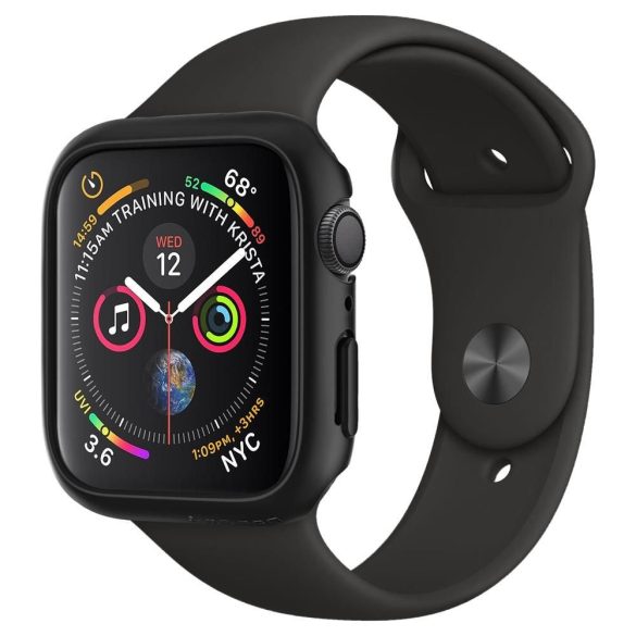 SPIGEN THIN FIT Apple Watch 4 (44MM) BLACK védőtok az órára