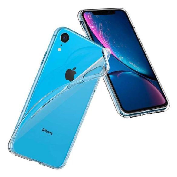Spigen Liquid Crystal tok fedelet iPhone XR átlátszó (064CS24866) telefon tok telefontok