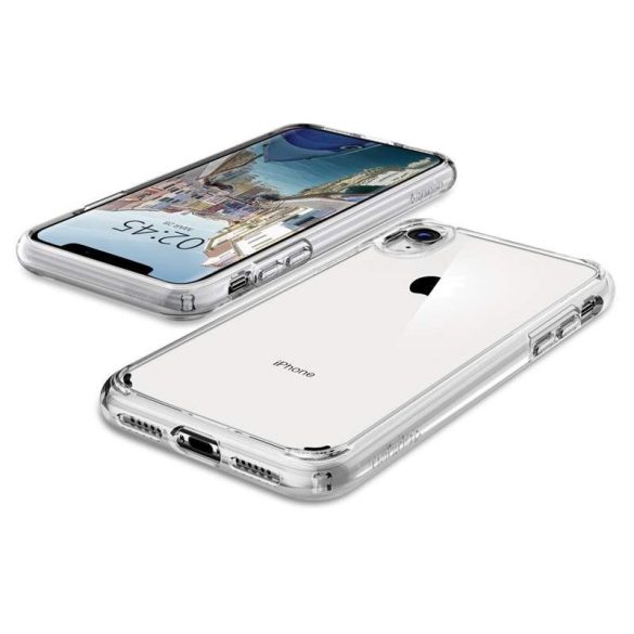 Spigen Ultra hibrid tok fedelet iPhone XR átlátszó (064CS24873) telefon tok telefontok
