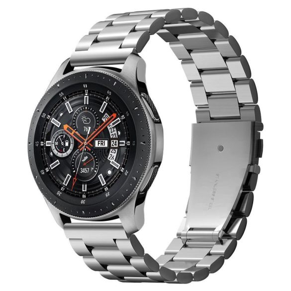 Spigen Modern Fit csereszíj Samsung Galaxy Watch 3 45mm ezüst színű