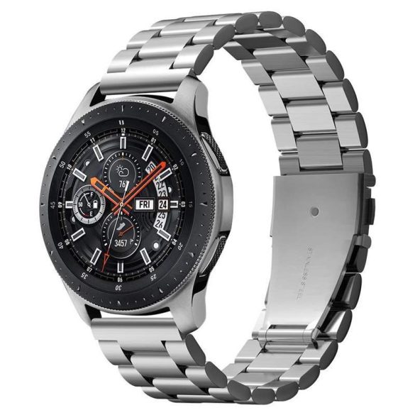 Spigen Modern Fit csereszíj Samsung Galaxy Watch 3 45mm ezüst színű