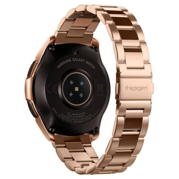 Spigen Modern Fit csereszíj Samsung Galaxy Watch 42mm rózsaarany színű
