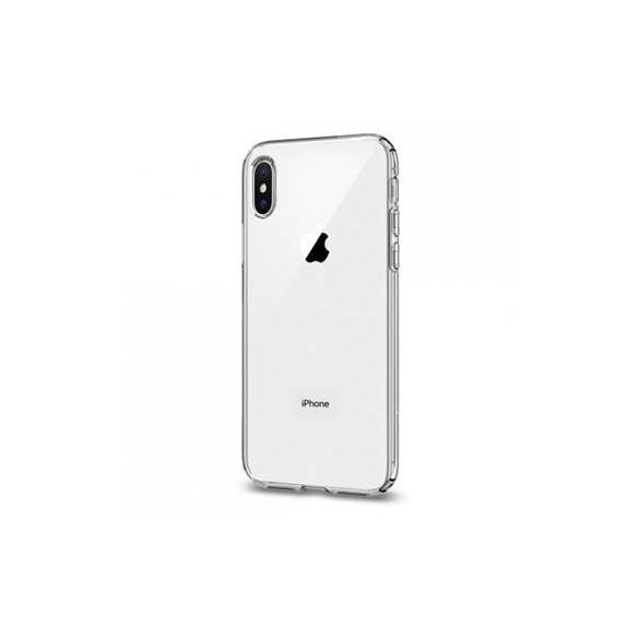 Spigen Liquid Crystal telefon tok iPhone XS / X egyértelmű telefon tok telefontok