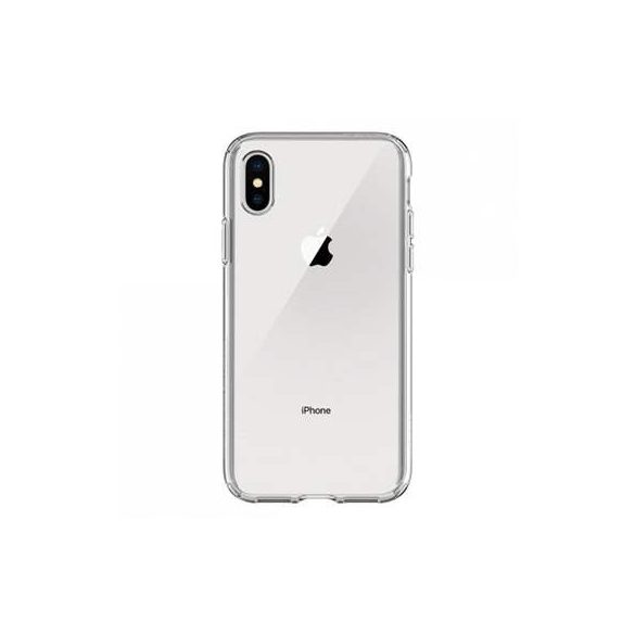 Spigen Liquid Crystal telefon tok iPhone XS / X egyértelmű telefon tok telefontok