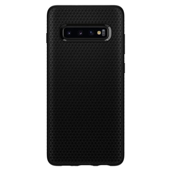 SPIGEN cseppfolyós levegő GALAXY S10 + PLUS matt fekete Samsung Galaxy telefon tok telefontok