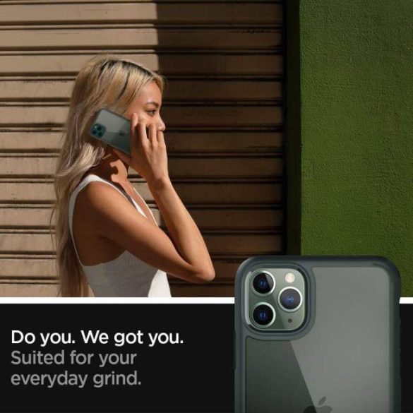 Spigen Ultra hibrid Iphone 11 Pro Midnight Zöld