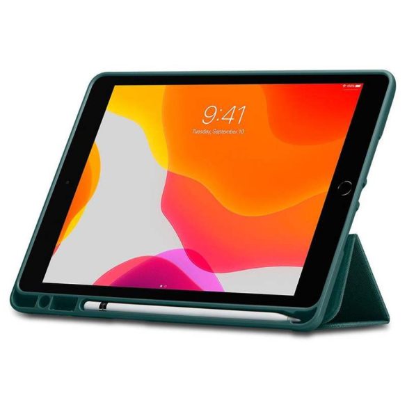 Spigen Urban Fit iPad 10.2 2019 / 2020 / 2021 zöld tok