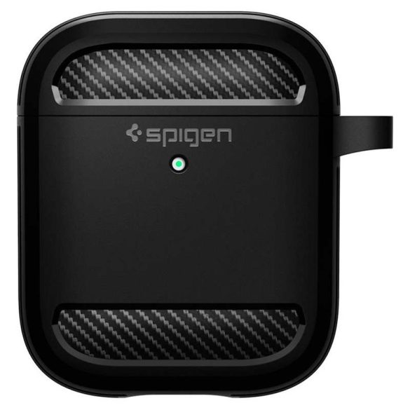 Spigen Robusztus Armor Apple Airpods matt fekete tok