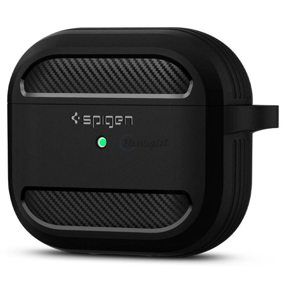 Spigen Rugged Armor Apple Airpods 3 matt fekete tok