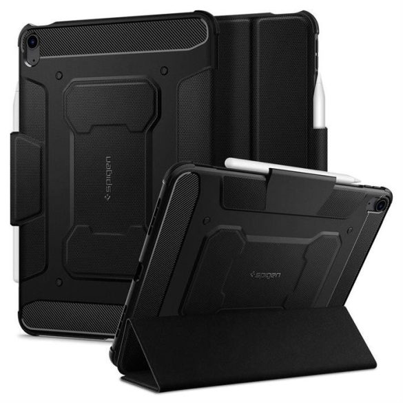 Spigen Rugged Armor "Pro" tok iPad Air 4 2020 / 5 2022 Fekete