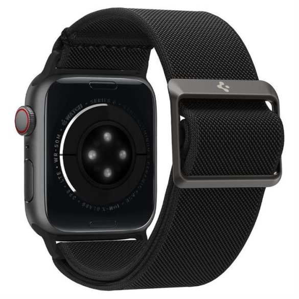 Spigen Fit Lite csereszíj Apple Watch 4 / 5 / 6 / 7 / 8 / 9 / SE / Ultra (42 / 44 / 45 / 49 mm) fekete