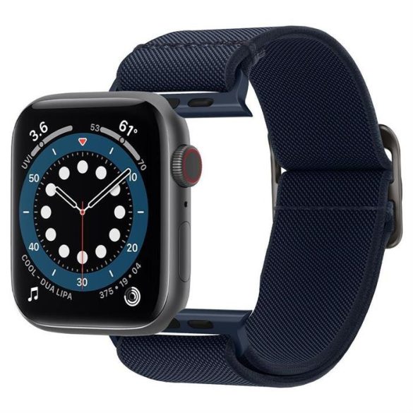 Spigen Fit Lite csereszíj Apple Watch 4 / 5 / 6 / 7 / 8 / 9 / SE / Ultra (42 / 44 / 45 / 49 mm) tengerészkék