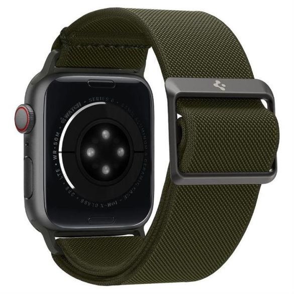 Spigen Fit Lite csereszíj Apple Watch 4 / 5 / 6 / 7 / 8 / 9 / SE / Ultra (42 / 44 / 45 / 49 mm) khaki