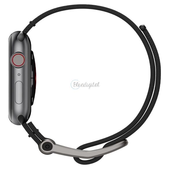 Spigen Durapro Flex csereszíj Apple Watch 4 / 5 / 6 / 7 / 8 / 9 / SE / Ultra (42 / 44 / 45 / 49 mm) fekete