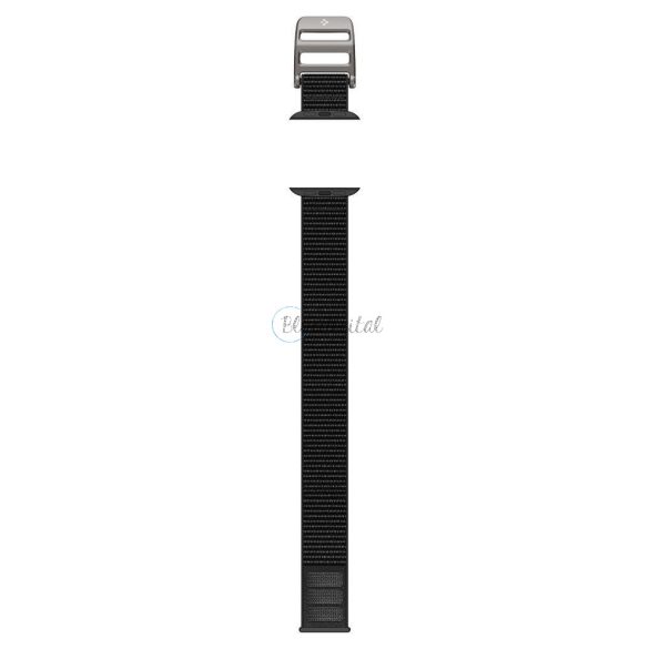 Spigen Durapro Flex csereszíj Apple Watch 4 / 5 / 6 / 7 / 8 / 9 / SE / Ultra (42 / 44 / 45 / 49 mm) fekete