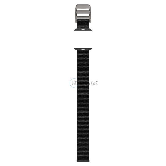 Spigen Durapro Flex csereszíj Apple Watch 4 / 5 / 6 / 7 / 8 / 9 / SE / Ultra (42 / 44 / 45 / 49 mm) fekete