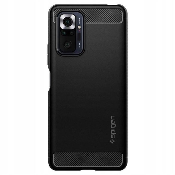 Spigen Rugged Armor Xiaomi redmi Note 10 Pro matt fekete telefontok