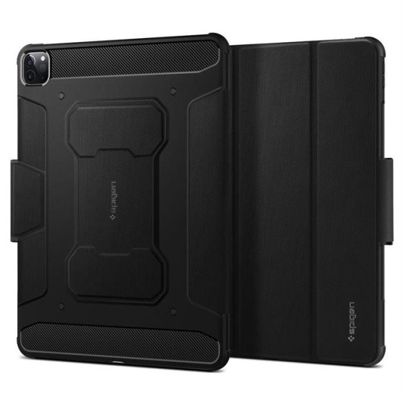Spigen Rugged Armor "Pro" tok iPad Pro 12.9 2021 Fekete