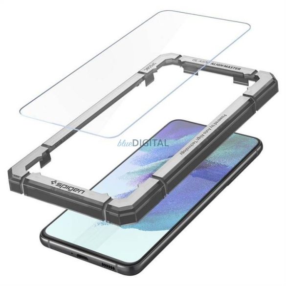 edzett üveg tempered glass Spigen Alm Glas.tr 2-Pack Galaxy S21 FE