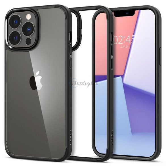 Spigen Ultra Hybrid iPhone 13 Pro Max Matte fekete tok