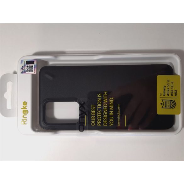 Ringke Onyx Tartós TPU tok Samsung Galaxy A52 5G / A52 4G fekete (OXSG0034)