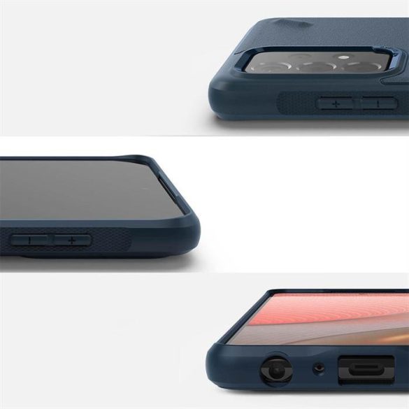Ringke Onyx Tartós TPU tok Samsung Galaxy A72 4G sötétkék (OXSG0039)