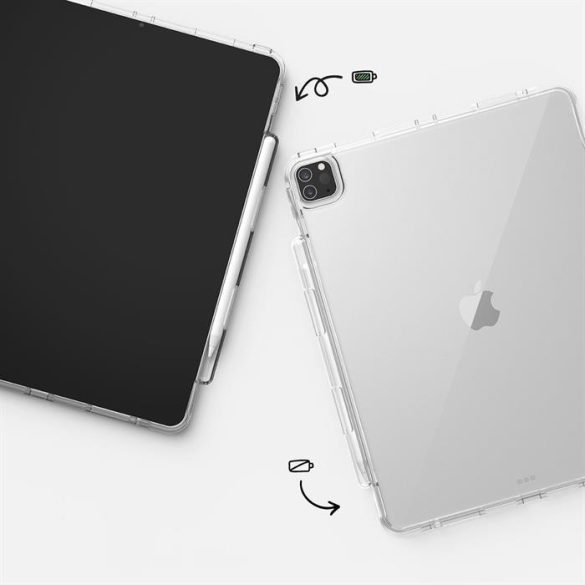 Ringke Fusion PC Tok TPU Bumper iPad Pro 12.9 '' 2021 fekete ()