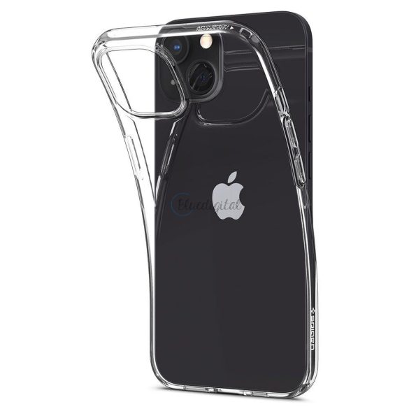 Spigen Liquid Crystal telefontok iPhone 13-ra Mini vékony Gél tok átlátszó