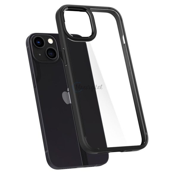 Spigen Ultra hybrid telefontok iPhone 13 Mini ütésálló tok matt fekete