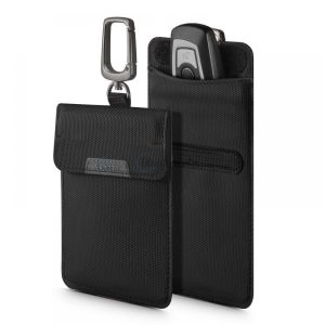 Faradaya Spigen Pouch Keyless RFID jel blokkoló fekete