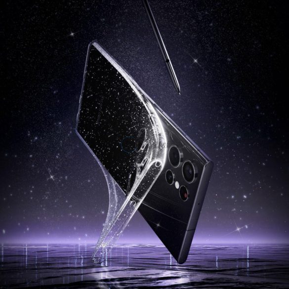 Spigen folyadék Crystal Galaxy S22 Ultra csillámos Crystal tok