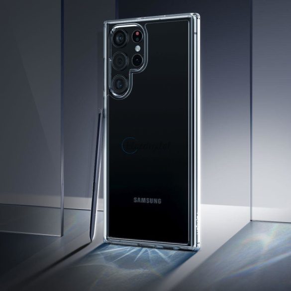 Spigen Ultra Hybrid Galaxy S22 Ultra Crystal Clear tok