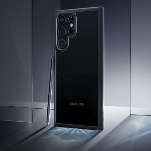 Spigen Ultra Hybrid Galaxy S22 Ultra matt fekete tok
