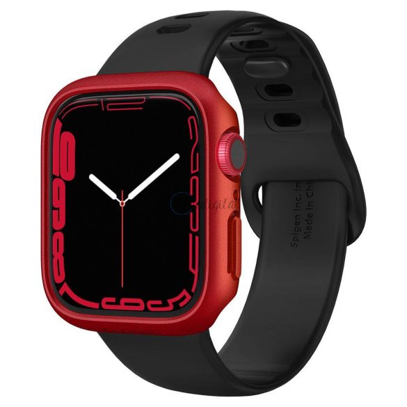 Spigen Thin Fit Apple Watch 7 (45 mm) fémvörös