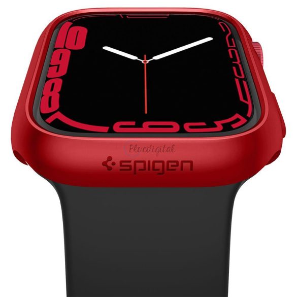 Spigen Thin Fit Apple Watch 7 (45 mm) fémvörös