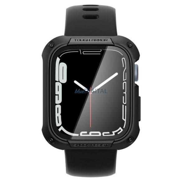 Spigen Tough Armor csereszíj Apple Watch 7 45mm/Apple Watch 8 45mm fekete