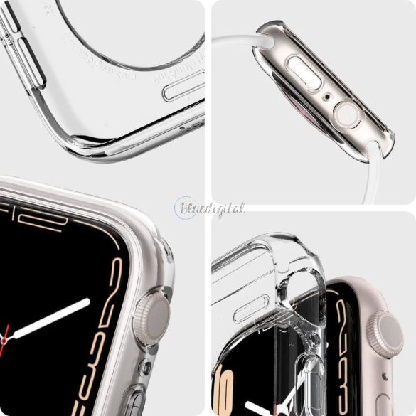 Spigen Liquidy Crystal tok Apple Watch 4 / 5 / 6 / 7 / 8 / SE (44 / 45mm) átlátszó